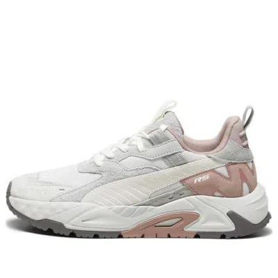 Puma Rs-trck New Horizon 'glacial Grey Rose Gold' In Gray