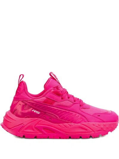 Puma Rs-trck "spring Fling" Sneakers In Pink