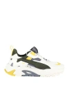 Puma Rs-trck Sunpo Wns Woman Sneakers White Size 7.5 Cowhide, Textile Fibers In White