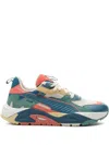 Puma Rs-trck "vapor Grey/deep Dive/hibiscus Flower" Sneakers In Multi