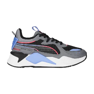 Pre-owned Puma Rs-x 3d Big Kid 'grey Tile Light Blue' In Black