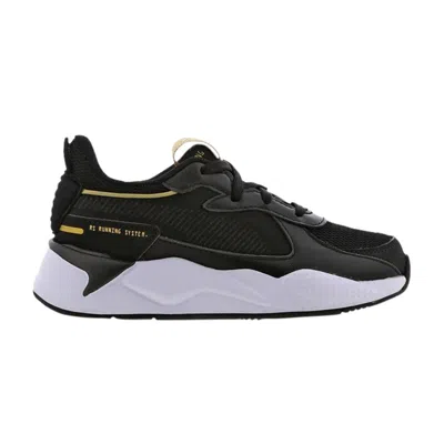 Pre-owned Puma Rs-x Ac Infant 'trophy - Gold' | Black | Infant Size 5