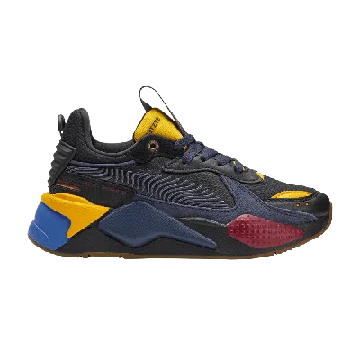 Pre-owned Puma Rs-x Big Kid 'global Futurism' In Black