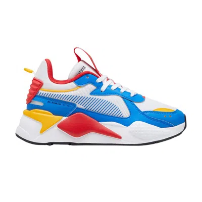 Pre-owned Puma Rs-x Big Kid 'white Hyperlink Blue Red' | Multi-color | Kid's Size 6