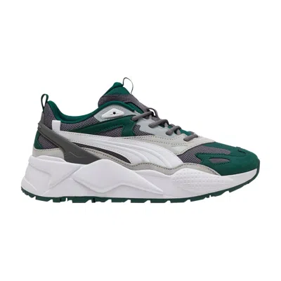 Pre-owned Puma Rs-x Efekt Premium 'slate Sky Dark Myrtle' | Green | Men's Size 10