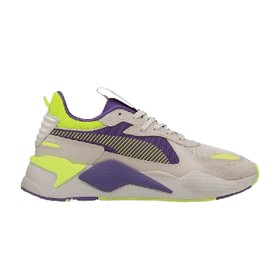 Pre-owned Puma Rs-x Hard Drive 'whisper White Ultra Violet' In Purple
