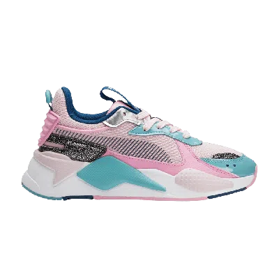 Pre-owned Puma Rs-x Jr 'aurora' In Pink