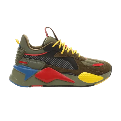 Pre-owned Puma Rs-x Jr 'deep Lichen Green'