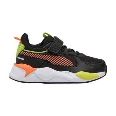 Pre-owned Puma Rs-x Little Kid 'black Orange Glo' | Kid's Size 13
