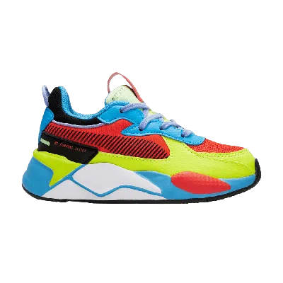 Pre-owned Puma Rs-x Little Kid 'water Fight' In Red