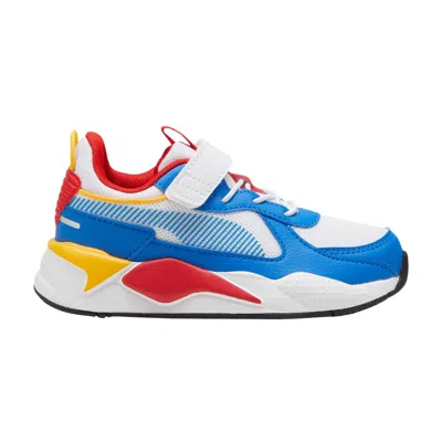Pre-owned Puma Rs-x Little Kid 'white Hyperlink Blue Red' | Multi-color | Kid's Size 11
