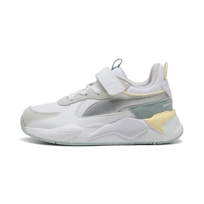 Puma Rs-x Metallic Alternative Closure+ Sneakers Kids In White