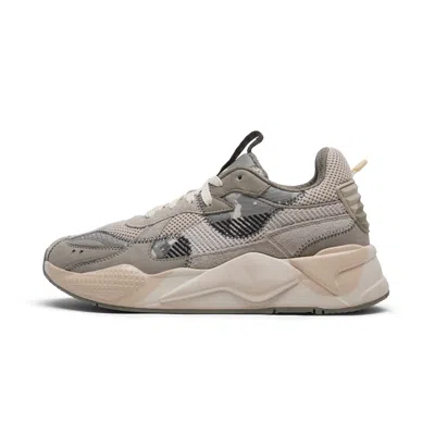Puma Rs-x Rain Map Camo Sneakers In Beige