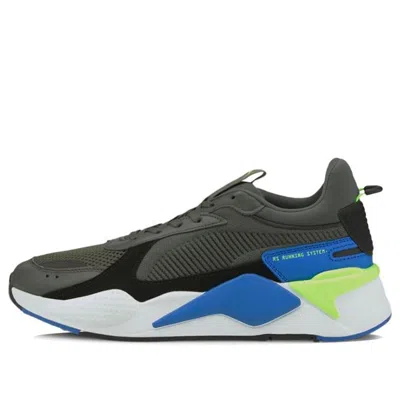 Puma Rs-x Reinvention Low-top Grey/blue/white In Black