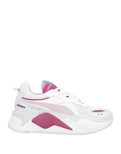 Puma Rs-x Running System Woman Sneakers White Size 7.5 Textile Fibers