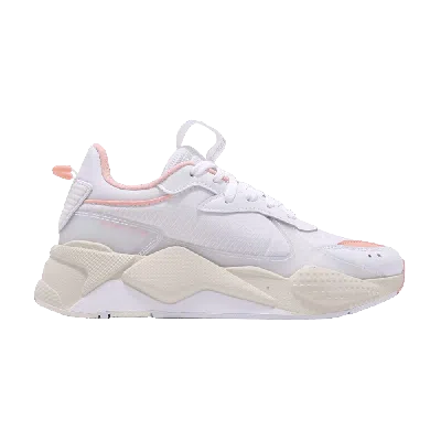 Pre-owned Puma Rs-x Tech 'peach Bud' In White