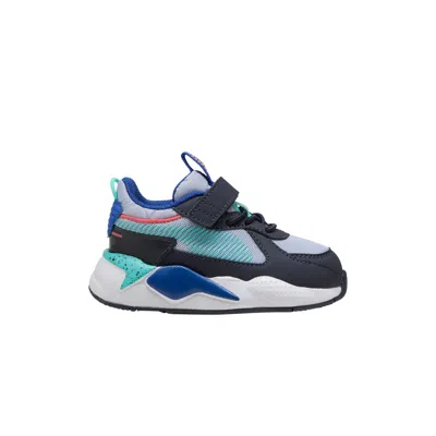 Pre-owned Puma Rs-x Toddler 'parachute Landing' | Blue | Infant Size 5