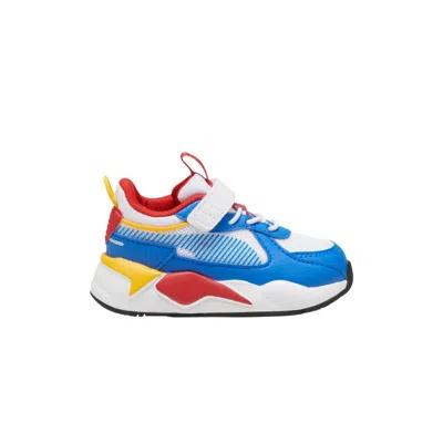 Pre-owned Puma Rs-x Toddler 'white Hyperlink Blue Red' | Multi-color | Infant Size 4