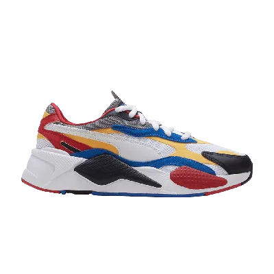 Pre-owned Puma Rs-x3 Jr 'puzzle - Spectra Yellow'