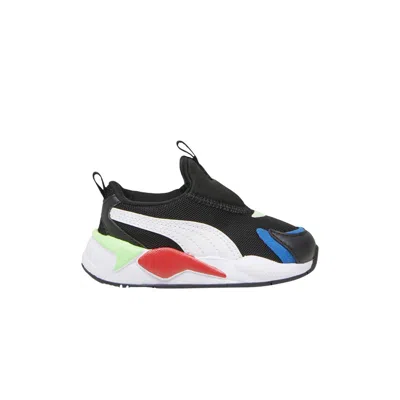 Pre-owned Puma Rs-x3 Slip-on Toddler 'black Red Blue' | Infant Size 9