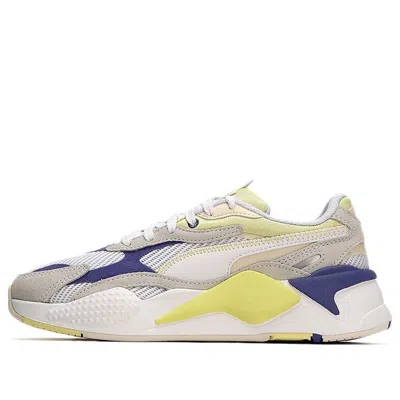 Puma Rs-x3 Twill Air Mesh 'white Bluepurple' In Multi