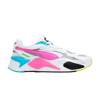 Pre-owned Puma Rs-x3 Wp 'luminous Pink Cyan' In White