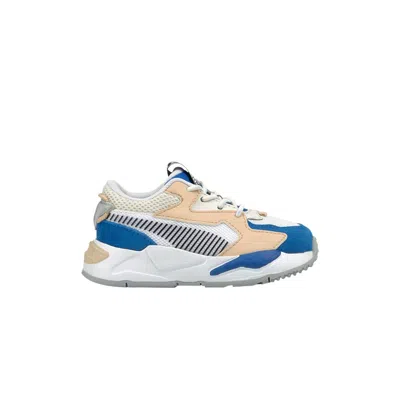Pre-owned Puma Rs-z College Infant 'royal White' | Blue | Infant Size 7