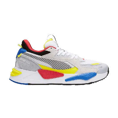 Pre-owned Puma Rs-z 'white Glacial Blue Yellow'