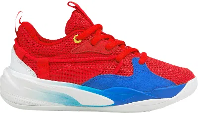 Pre-owned Puma Rsdreamer Super Mario 64 Sneakers In Flame Scarelet Red/electric Blue