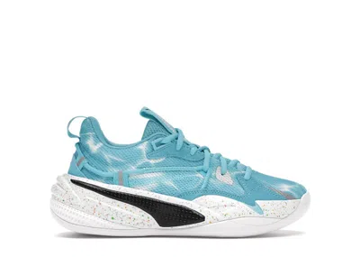 Pre-owned Puma Rsdreamer Super Mario Sunshine Sneakers In Teal/white