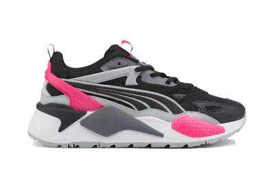 Pre-owned Puma Rsx Efekt Sneakers In Black Ravish Pink