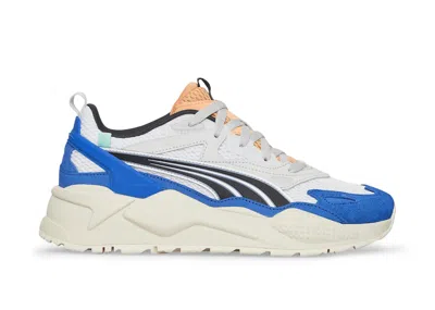 Pre-owned Puma Rsx Efekt Sneakers In White/royal/orange Peach