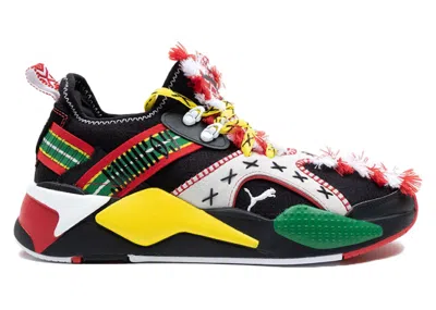 Pre-owned Puma Rsx Knit Jahnkoy Sneakers In Black