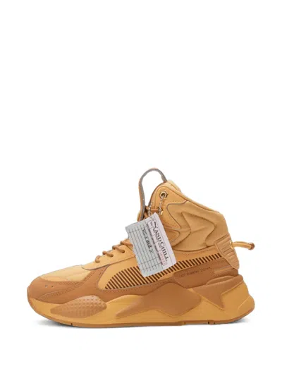 Puma Kids' Rs-x Mid & Chill Sneakers In Yellow