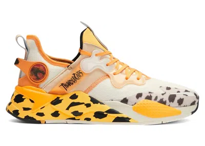 Pre-owned Puma Rsx T3ch Thundercats Cheetara (women's) Sneakers In Warm White/clementine In Multi