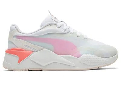 Pre-owned Puma Rsx3 Plas Tech Rosewater (women's) Sneakers In Pink/red/white