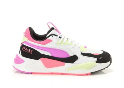 Pre-owned Puma Rsz Reinvent (women's) Sneakers In  White/sunset Glow In Multi