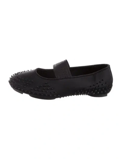 Pre-owned Puma Rubber Ballet Flats In Black