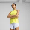 Puma Run Cloudspun Women's Tank Top In Yellow
