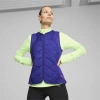 Puma Run Cloudspun Wrmlbl Women's Padded Running Vest In Lapis Lazuli