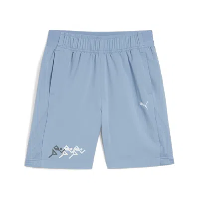 Puma Kids' Run Favorite Woven Shorts In Blue