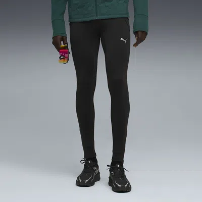 Puma Run Microfleece Tights Men In Black