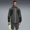 Puma Run Ultraweave Hooded Jacket Men In Gray