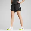 Puma Run Ultraweave Women's 2-in-1 4" Shorts In Black
