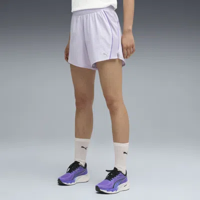 Puma Run Velocity 5 Short Women In Purple