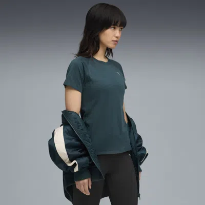 Puma Run Velocity T-shirt Tri-blend Women In Multi