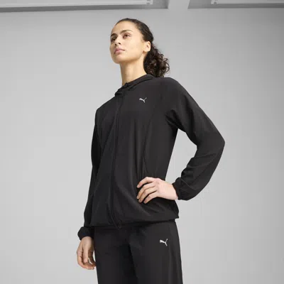 Puma Run Velocity Women's Woven Running Jacket In Black