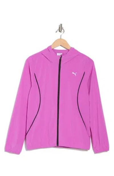 Puma Run Velocity Woven Jacket In Purple