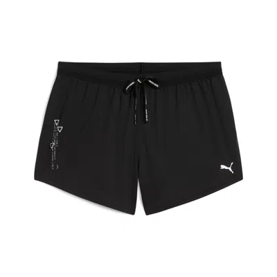 Puma Run Women's 3" Split Shorts In Black