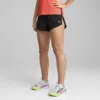 Puma Run Women's 3" Split Shorts In Black